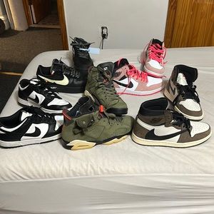 offer all must go size 9.5 new / used twice at most